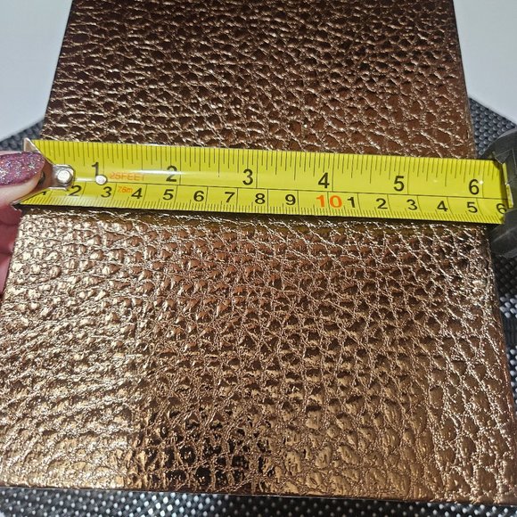 Brand New Jewellery Gift Box From Macy's Brown Gold Perfect Condition - Picture 3 of 13